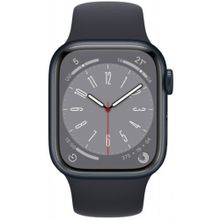 Apple Watch Series 8 45 mm Alüminyum Kasa Spor Kordon Gece Yarısı Akıllı Saat Teşhir- Outlet