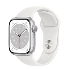 Apple Watch Series 8 45 mm Gümüş Alüminyum Kasa Akıllı Saat Yenilenmiş