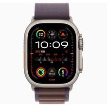 Apple Watch Ultra 2 49 mm Gps + Cellular Alpine Loop Indigo Titanyum Kasa Akıllı Saat