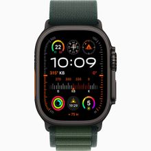 Apple Watch Ultra 2 GPS + Cellular 49 mm Siyah Titanyum Kasa Koyu Yeşil Alpine Loop Akıllı Saat