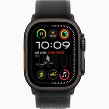 Apple Watch Ultra 2 GPS + Cellular 49 mm Siyah Titanyum Kasa Siyah Trail Loop Akıllı Saat