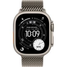 Apple Watch Ultra 3 GPS + Cellular 49 mm Natürel Titanyum Kasa Natürel Titanyum Milano Loop Kordon Akıllı Saat