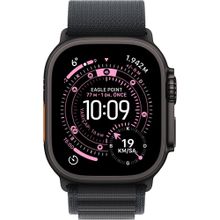 Apple Watch Ultra 3 GPS + Cellular 49 mm Siyah Titanyum Kasa Siyah Alpine Loop Kordon Akıllı Saat