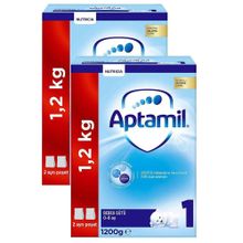 Aptamil 1 0-6 Ay 2x1200 gr Bebek Sütü