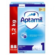 Aptamil 1 Numara 4x1200 gr Bebek Sütü
