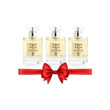 Aqua Di Polo STCC000201 La Rocca 50 ml EDP Kadın Parfüm 3'lü Hediye Seti