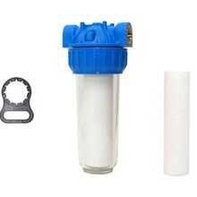 Aquafer 10 inç 3/4 inç 10 Mikron Spun Su Filtresi