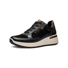 ARA Garda kadın spor ayakkabısı, Siyah somunlar, 38 EU Geniş