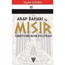Arap Baharı ve Mısır Türkiye'nin Mısır Politikası - Talha Gönen
