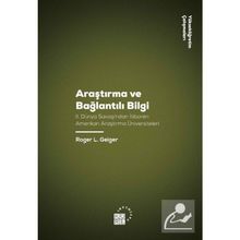 Araştırma ve Bağlantılı Bilgi - Roger L. Geiger