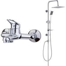 Arçe Banyo Bataryası Tema Rain Quadro Tepe Duş Takımı