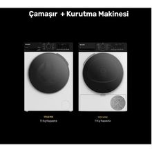 Arçelik 11140 MX Çamaşır Makinesi + 1101 KMX Çamaşır Kurutma Makinesi