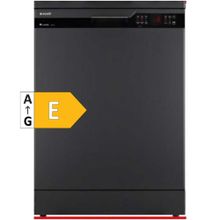 Arçelik 6144 A Siyah 4 Programlı Bulaşık Makinesi