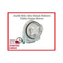 Arçelik 6382 Bulaşık Makinesi Tahliye Pompa Motoru