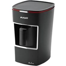 Arçelik K 3300 Mini Telve Krom Siyah Türk Kahvesi Makinesi