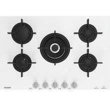 Arçelik OCD T 752-1 DWKB Wok Gözlü Beyaz Cam Ankastre Ocak
