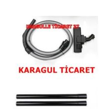 Arçelik S 4124 Kanguru Emici Başlık, Teleskopik Boru, Hortum Seti