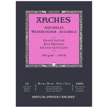 Arches Hot Press Natural White 300 gr 26x36 cm Sulu Boya Defteri