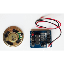 Arduino ISD1820 Mikrofon+Hoparlör Ses Kayıt ve Oynatma Modülü