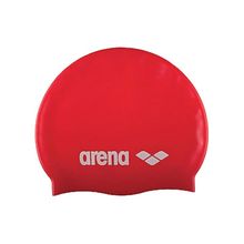 Arena 9166244 Kırmızı Classic Silicone Unisex Yüzücü Bone