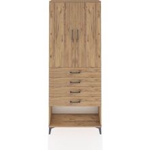 Arges Dolap 88X30X221 Çam-Çam - Atlas Çam