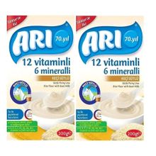 Arı 4+ Ay 2x200 gr 12 Vitaminli 6 Mineralli Keçi Sütlü Pirinç Unu Bebek Maması