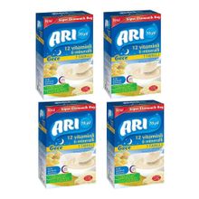Arı 4x500 gr Gece 7 Tahıllı 12 Vitaminli 6 Mineralli Sütlü Pirinç Unu Mama