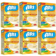 Arı Sütlü Ballı İrmikli Kahvaltı 6x250 gr Pirinç Unu Bebek Maması