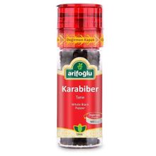 Arifoğlu 50 gr Cam Şişe Değirmenli Kapak Tane Renkli Karabiber