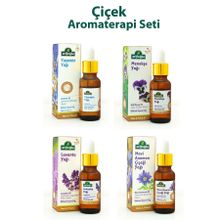 Arifoğlu Çiçek Büyüsü Mavi Anemon Yağı 20 ml + Menekşe Yağı 20 ml + Yasemin Yağı 20 ml + Lavanta Yağı 20 ml Aromaterapi Seti