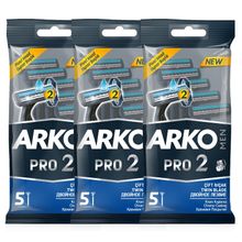 Arko 15 Adet Men Pro 2 Çift Bıçaklı Tıraş Bıçağı