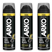Arko Men Black 3x200 ml Tıraş Jeli