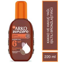 Arko Suncare SPF6 220 ML Bronzlaştırıcı Güneş Yağı