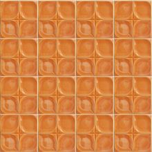 Armada Çini 12.5x12.5 cm Defakto Karamel Model Çini Seramik Karo