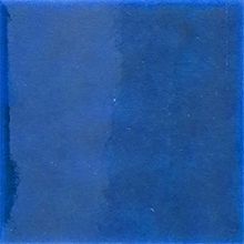 Armada Çini 12.5x12.5 cm Düz Kobalt Çini Seramik Karo