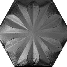 Armada Çini 15x17 cm Çiçekli Mat metalik Altıgen Seramik