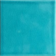 Armada Çini 20x20 cm Düz Turkuaz Çini Seramik Karo