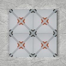 Armada Çini 20x20 Papatya Porselen Yer Çinisi