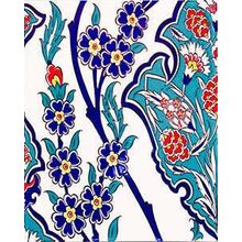 Armada Çini 20X25 cm AC 1013 Kütahya Cami Çinisi Osmanlı Desenli Seramik Çini Karo