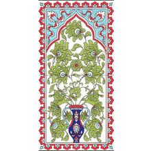 Armada Çini 20X40 Cm Ed 161 Saksılı Eldekoru Çini Pano