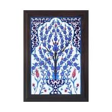 Armada Çini 40x60 Cm ED 506 Saksılı Hayat Ağacı Çini Pano