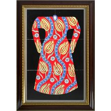 Armada Çini 40x60 Cm ED 652 Laleli Kaftan Çini Pano