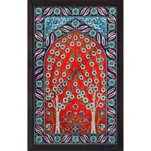 Armada Çini 60X100 Cm Ed 623 Kırmızılı Hayatağacı Çini Pano
