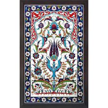 Armada Çini 60X100 Cm Ed 624 Hançerli Eldekoru Çini Pano