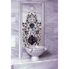Armada Çini 60X85 İznik Karanfil Türk Hamamı Çini Seramik Pano