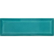 Armada Çini 7x21 cm Metro Turkuaz Desenli Çini Seramik Karo