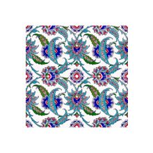 Armada Çini AC 1 Yaprak Desenli Kütahya 20x20 cm Çini Karo