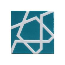 Armada Çini SP 100 20x20 cm Mavi Beyaz Desenli Kütahya Çinisi