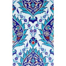 Armada Çini SP 417 25x40 cm Mavi Göbekli Kütahya İznik Çini Karo