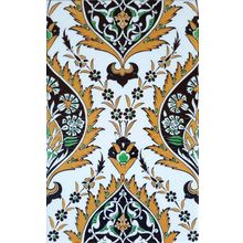Armada Çini SP 417 25x40 cm Sarı Göbekli Kütahya İznik Çini Karo